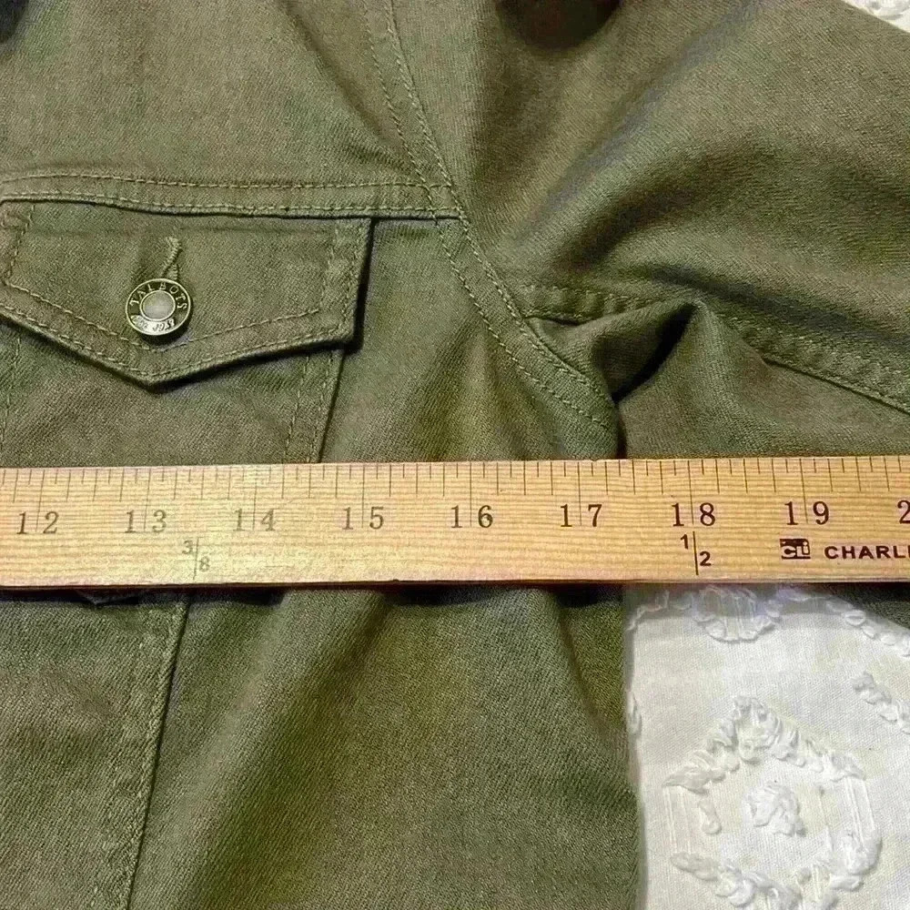 Talbots army green jacket. Women’s size Sp - Picture 5 of 10